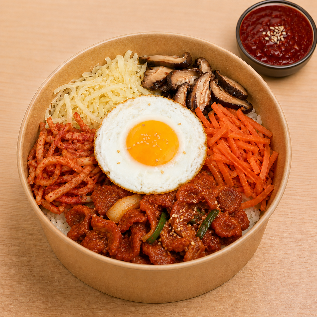 Spicy Pork Bibimbap (제육 비빔밥)