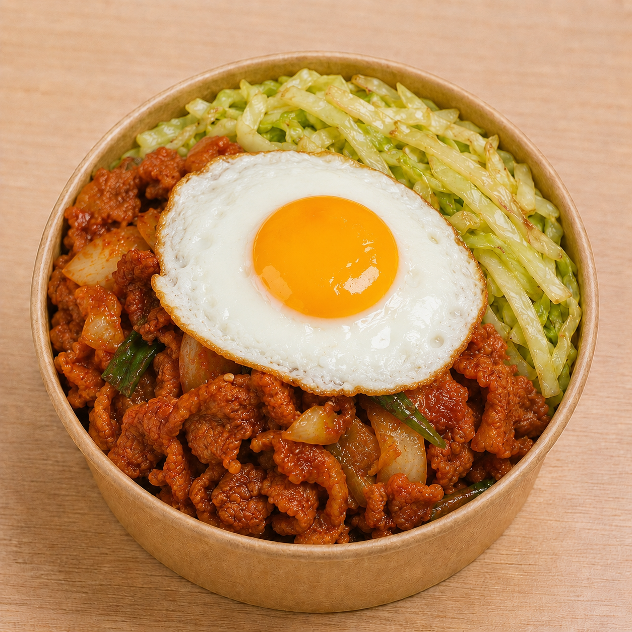 Spicy Pork over Rice (제육 덮밥)