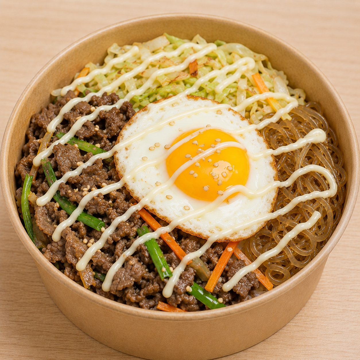 Bulgogi (beef) Cupbap (불고기 컵밥)