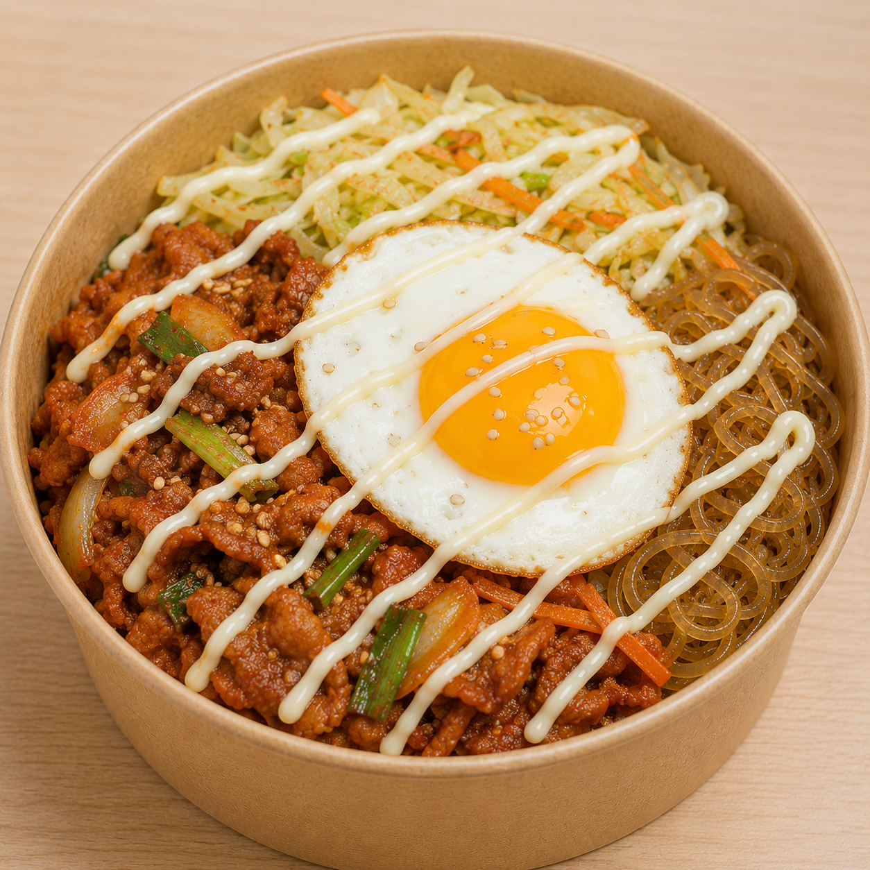 Spicy Pork Cupbap (제육 컵밥)