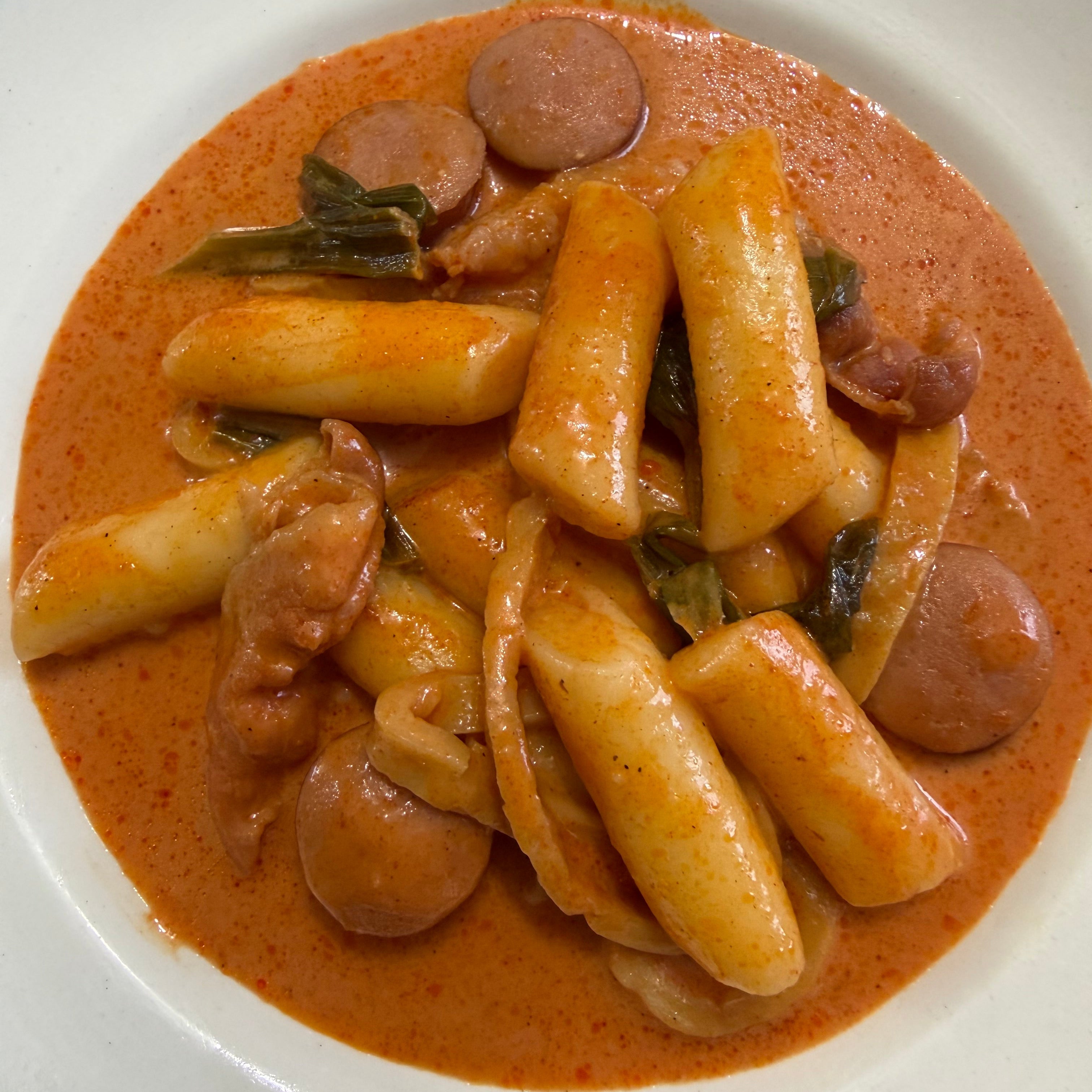 로제 떡볶이 (Rose Tteokbokki)