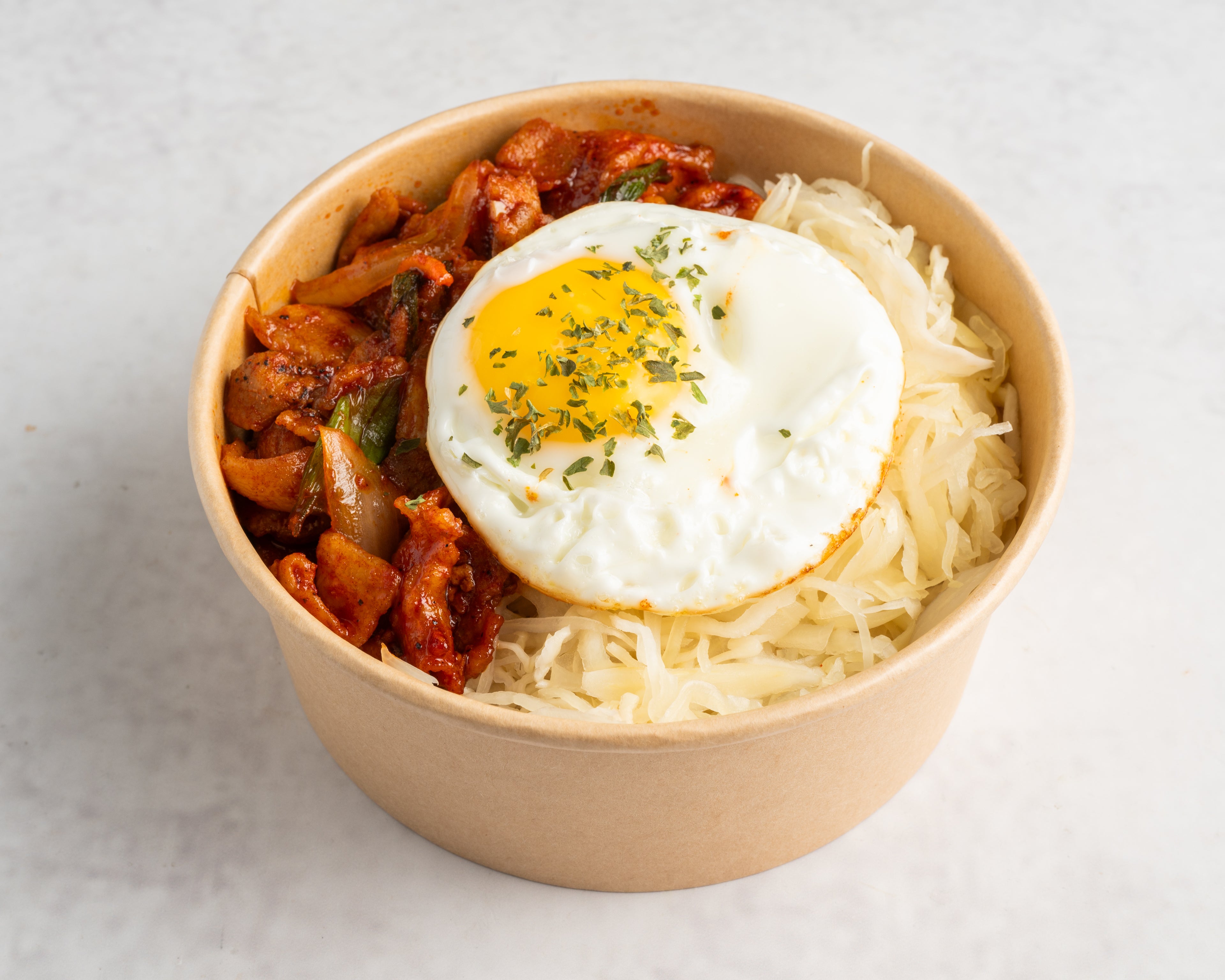 Spicy Pork over Rice (제육 덮밥)