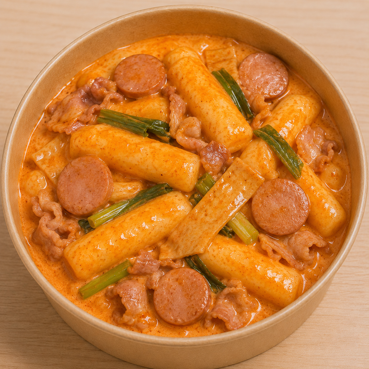 Rose Tteokbokki (로제 떡볶이)